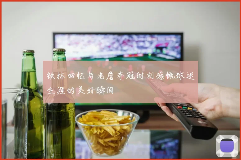 铁林回忆与老詹夺冠时刻感慨球迷生涯的美好瞬间